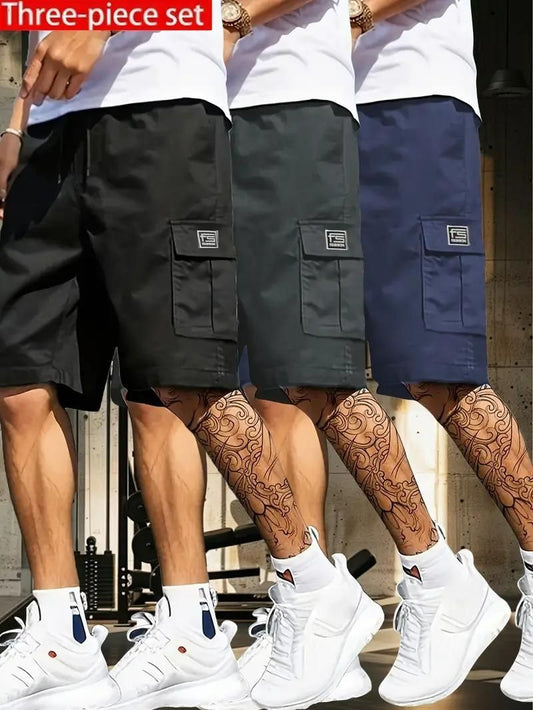 Men's Cotton Casual Cargo Shorts(Buy 1 Get 2 Free)